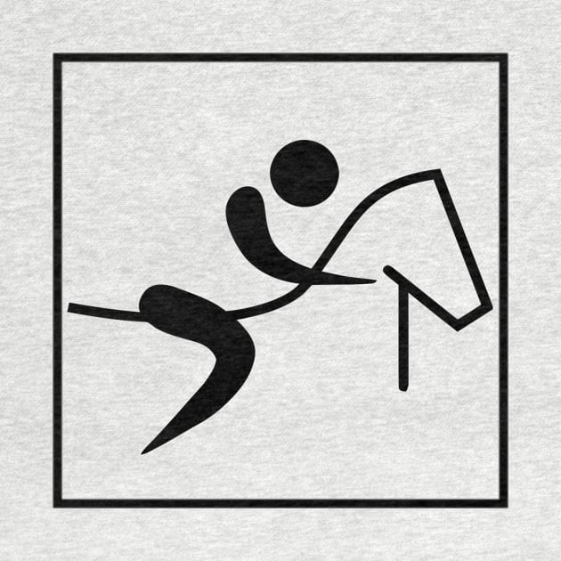 Equestrian Horse Sports Pictogram by Tshirt114